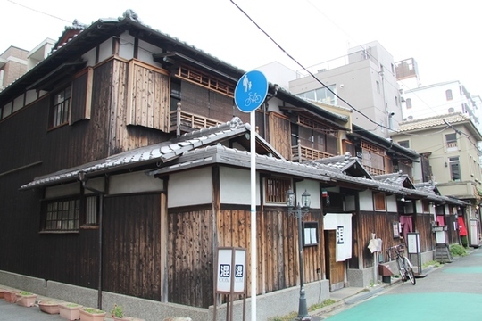 寺西家阿倍野長屋 近代建築を訪ねて 近代建築 近代化遺産 レトロな建物