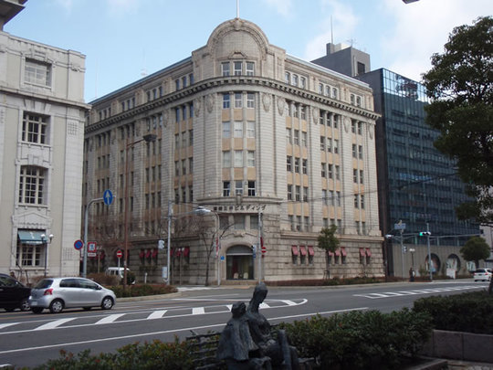 商船三井ビルディング 旧大阪商船神戸支店 近代建築を訪ねて 近代建築 近代化遺産 レトロな建物